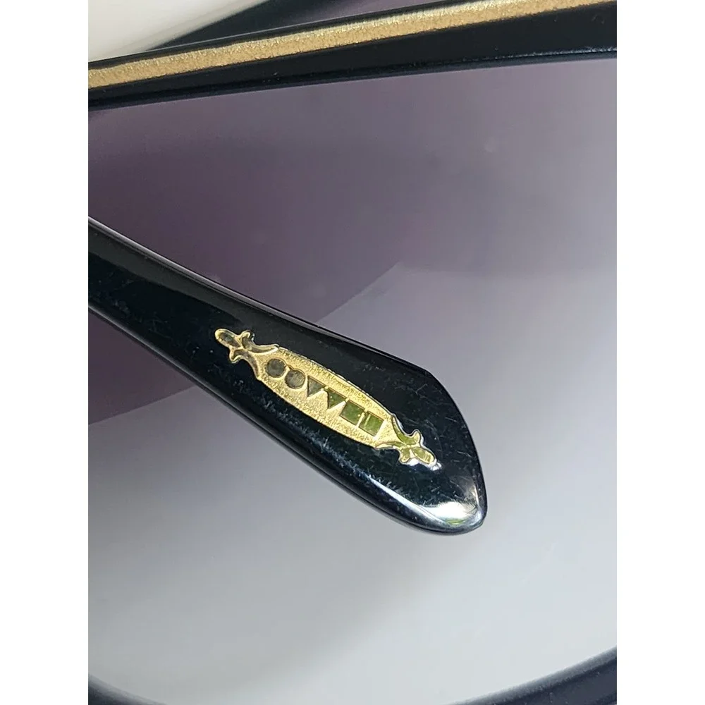 Oliver Peoples Vianca Sunglasses Matte Black Gold Butterfly 61 17 125 MBK/G